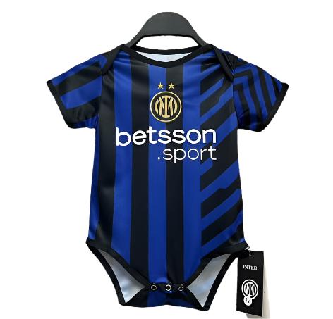 Inter Baby Body - Black &amp; Blue Stripes Edition