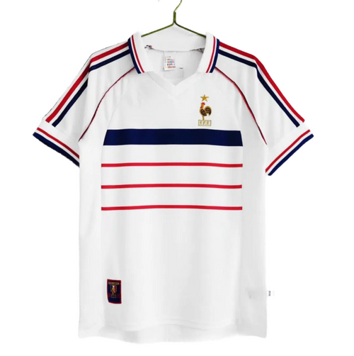 1998 France Away Shirt - Retro Player Edition