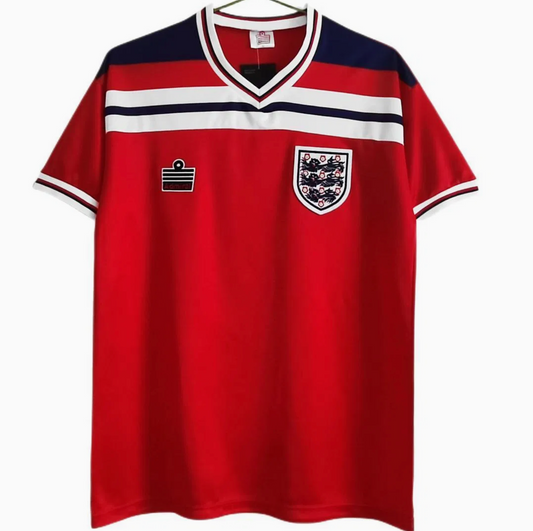 1982 England Away Shirt - Retro Player Edition