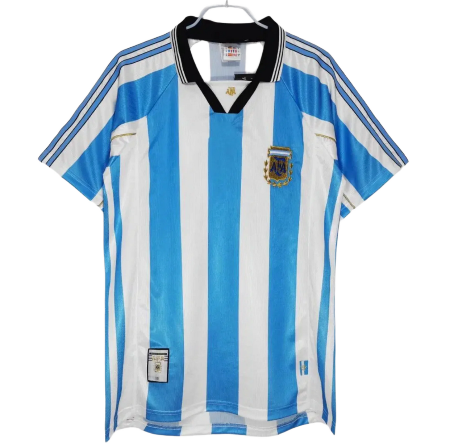 1998-1999 Argentina Home Shirt - Throwback Retro Player Edition