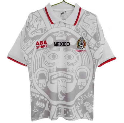 1998 Mexico Away Shirt - Throwback Retro Player Edition