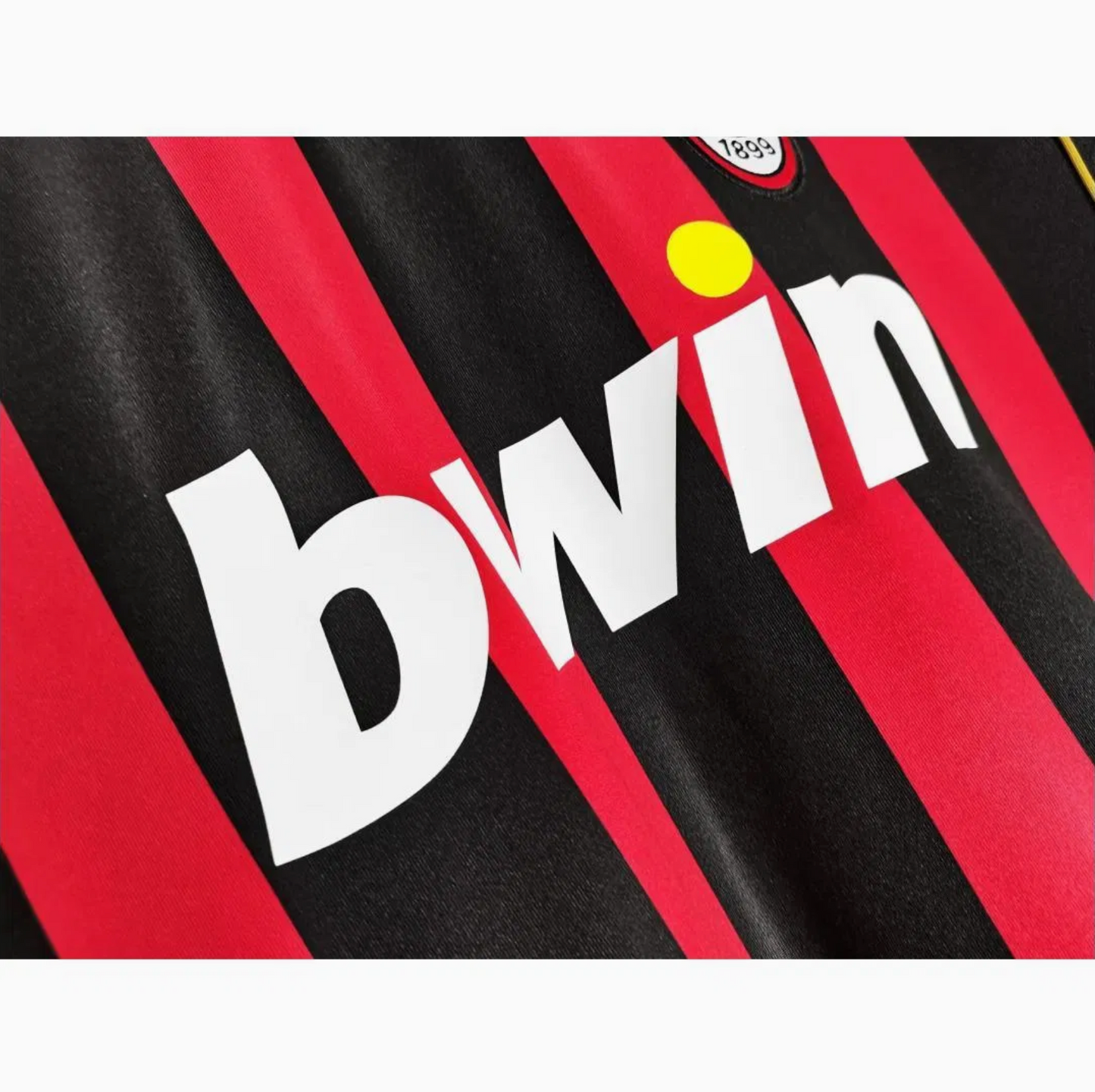 2006-07 AC Milan Home Shirt - Retro Player Edition