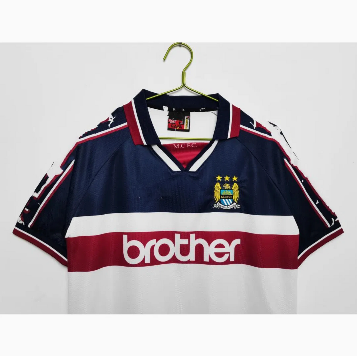 Manchester City Retro Away Kit 1997-1998 - Player Version