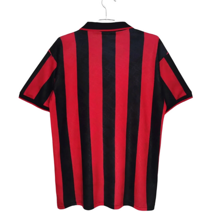 AC Milan Home Shirt from the 1995-1996 Season - Retro Version