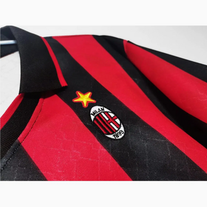 AC Milan Home Shirt from the 1995-1996 Season - Retro Version