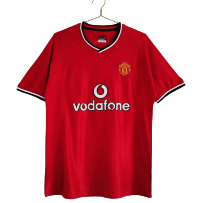 2000-2002 Manchester Home Shirt - Retro Player Version