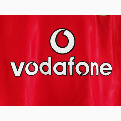 2000-2002 Manchester Home Shirt - Retro Player Version