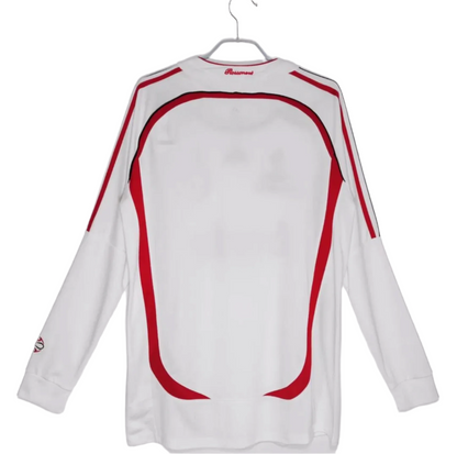 2006-2007 AC Milan Away Shirt - Retro Long Sleeve Version