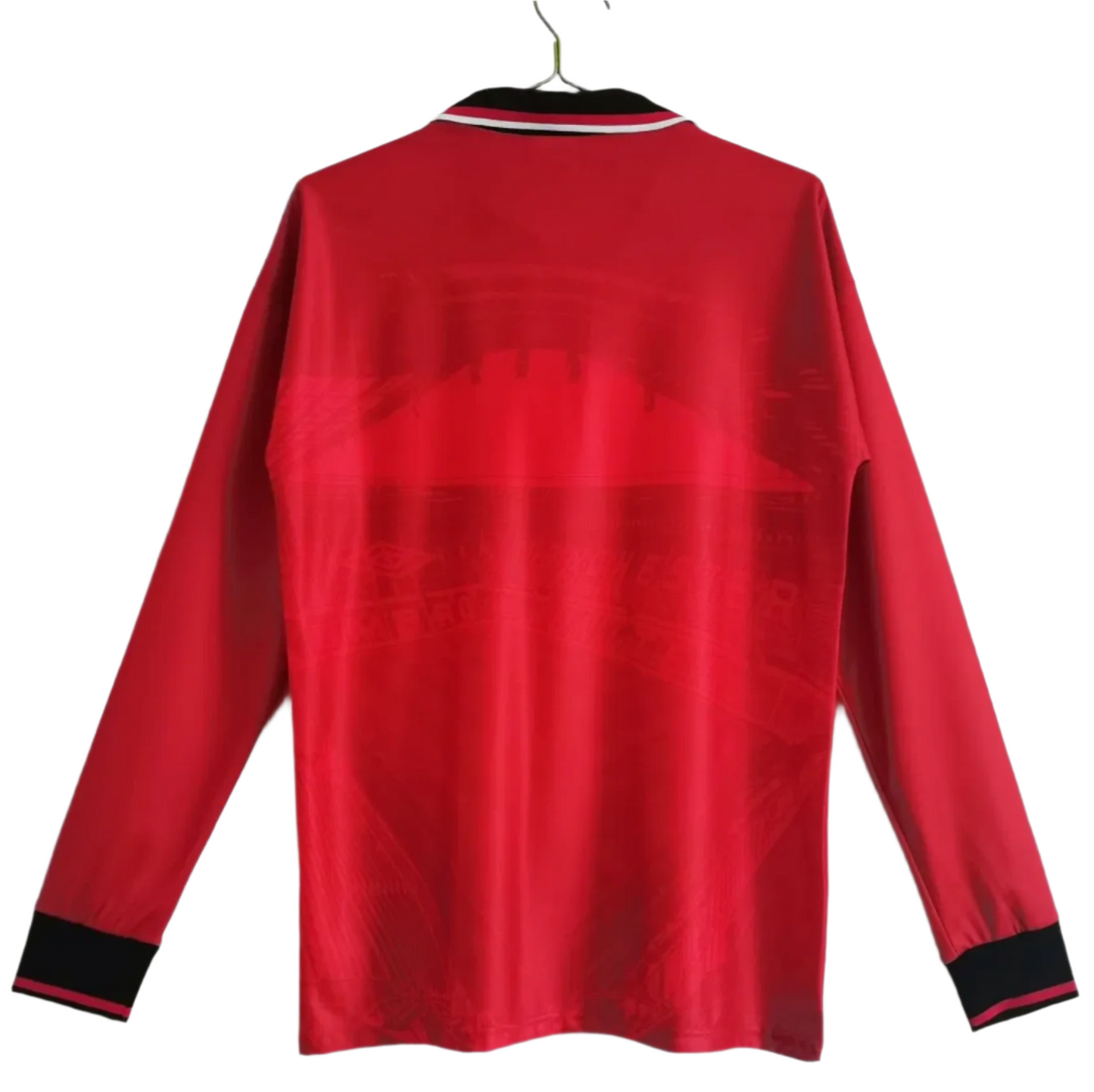 1994-1996 Manchester United Home Shirt - Retro Version Long Sleeve