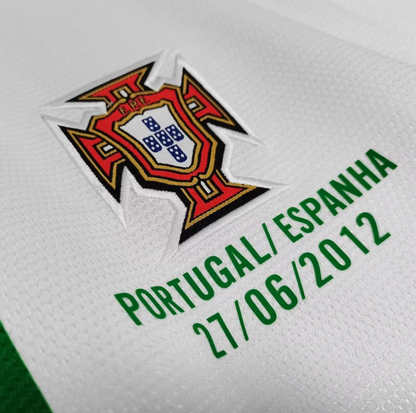 2012/2013 Portugal Home Shirt - Retro Long Sleeve Version