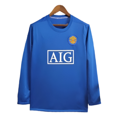 2008/09 Manchester United Away Shirt - Retro Long Sleeve Version