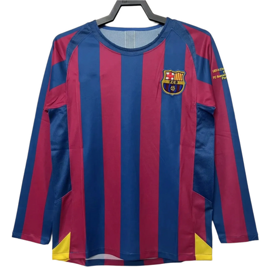 05/06 Barcelona Champions League Retro Long Sleeve – Player Version