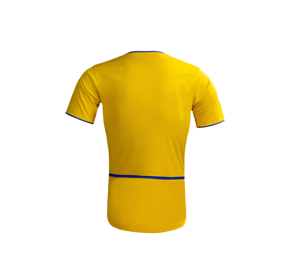 Inter Milan Yellow 2nd Away Game 2002-2003 Retro Soccer Jersey