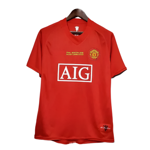 Manchester United Home Shirt 2007/08 - Retro Version