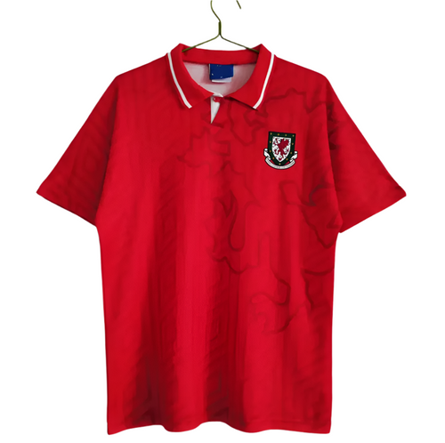 Wales 1992/94 Retro Red Football Jersey