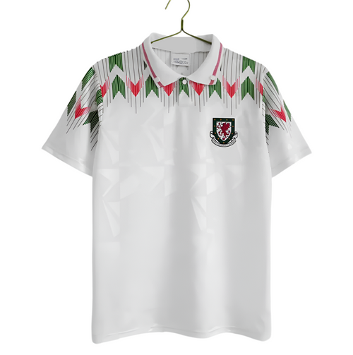 Wales 1990/92 Season Retro Football Jersey