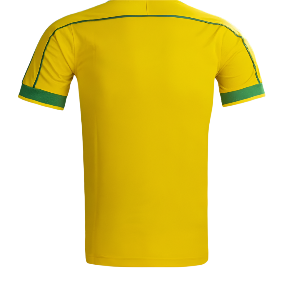 1998 Brazil Home Retro Football Jersey