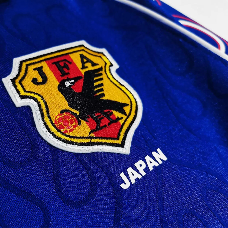 1998 Season Retro Japan Team Long Sleeves Football Jersey