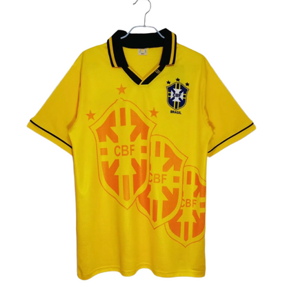 1993/94 CBF Brazil Retro Football Shirt