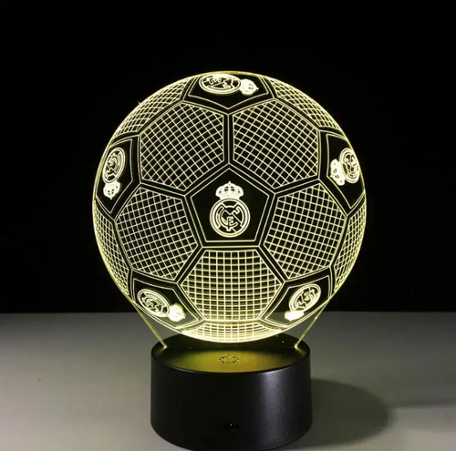 3D Football lamp