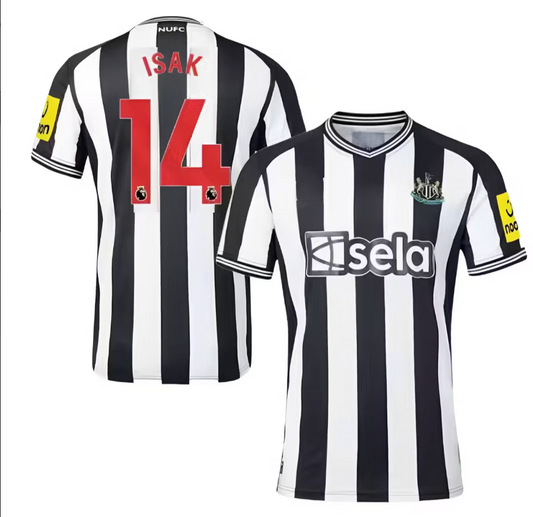 Child/Adult Soccer Jersey, Alexander Isak, Newcastle, Jersey