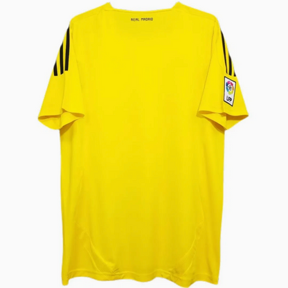 Real Madrid Yellow Goalkeeper Shirt 2011-2012 – Retro Version