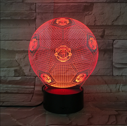 3D Football lamp