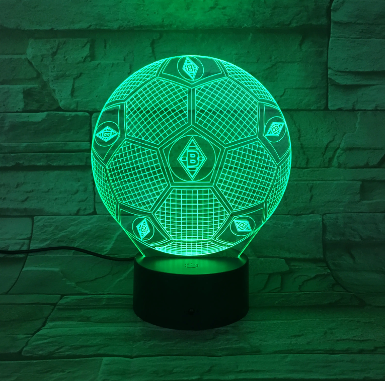 3D Football lamp