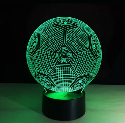 3D Football lamp