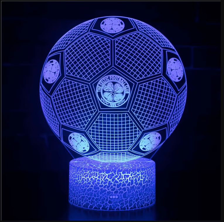 3D Football lamp