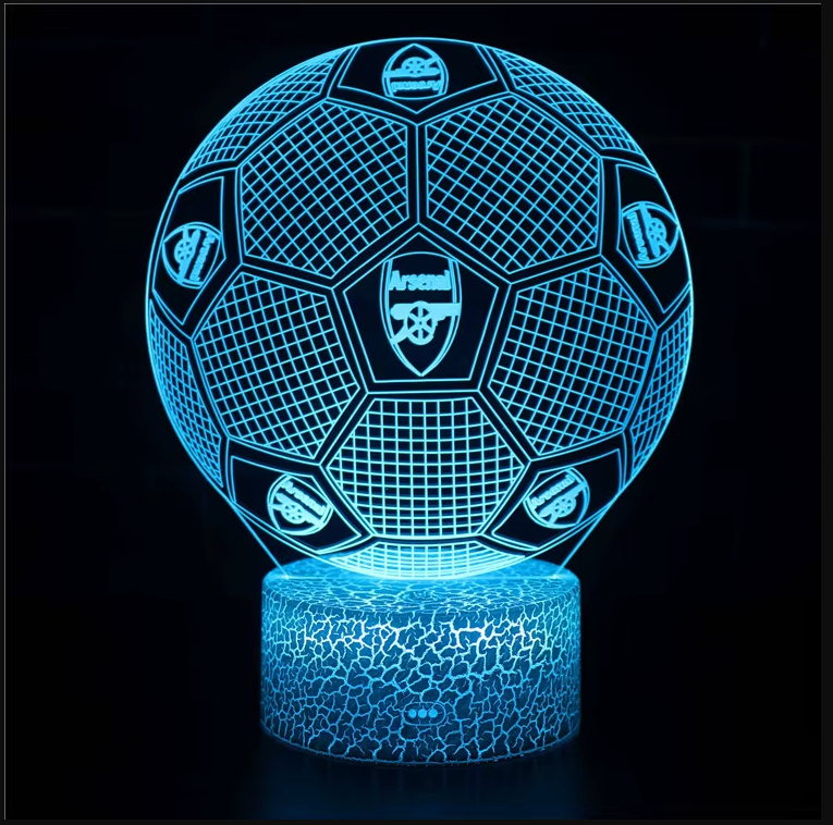 3D Football lamp