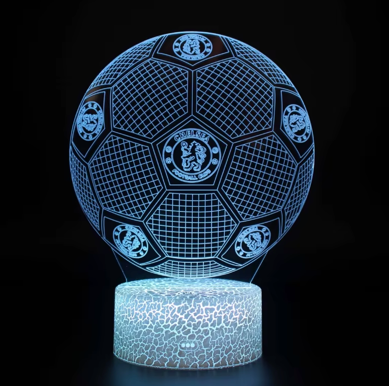 3D Football lamp