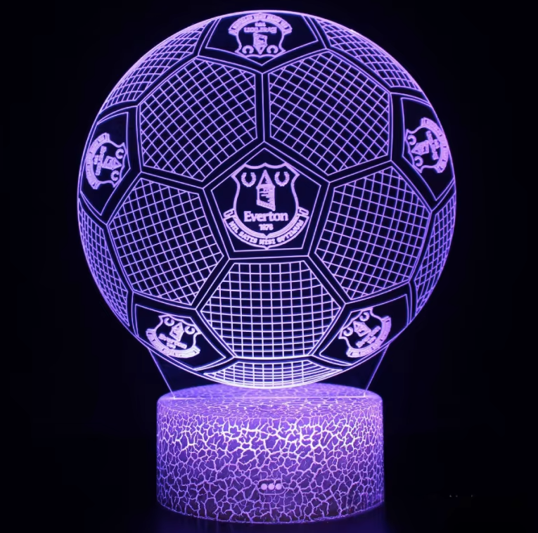 3D Football lamp