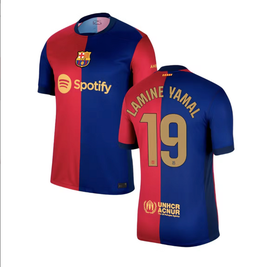 Child/Adult Soccer Jersey, Lamine Yamal, Barcelona, ​​Jersey