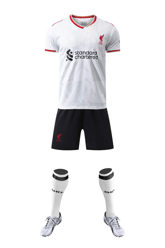 Child/Adult Liverpool set 24-25 – White Classic Edition