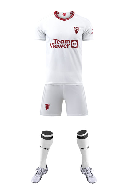 Child/Adult Manchester United Away Shirt - Red Shadow Edition