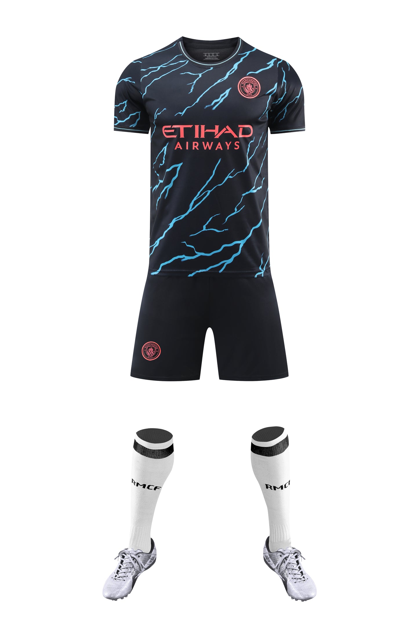 Child/Adult Manchester City - Black &amp; Blue Fusion Edition