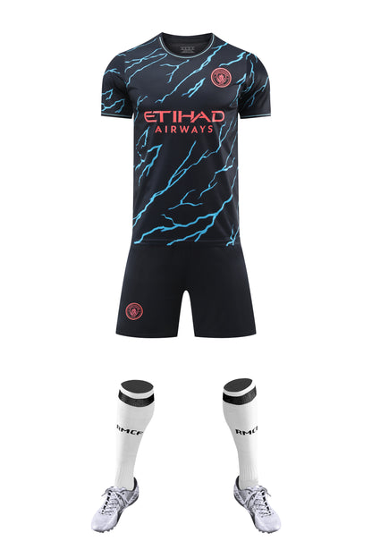 Child/Adult Manchester City - Black &amp; Blue Fusion Edition