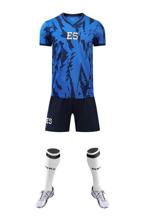 Child/Adult El Salvador Home Shirt - Blue Passion Edition