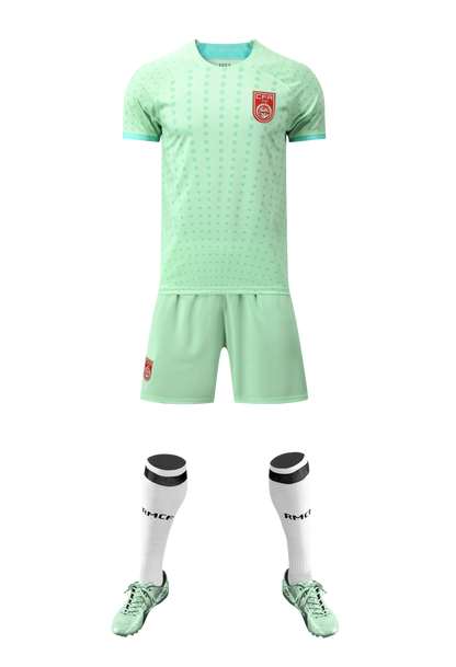 Child/Adult China Away Shirt - Green Dragon Edition