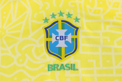 Kids/Adults Brazil Home Shirt - Samba Spirit Edition