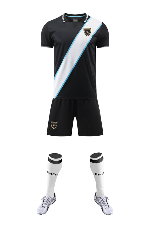 Child/Adult Guatemala Away Shirt - Black Excellence Edition