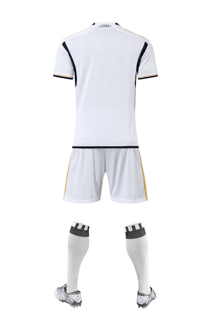 Child/Adult Real Madrid Soccer Shirt - White Home Edition