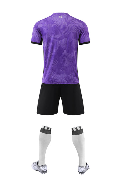 Child/Adult Liverpool Away Shirt - Purple Wave Edition