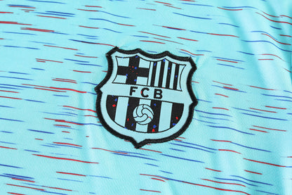 Child/Adult Barcelona Away Shirt - Green Spirit Edition