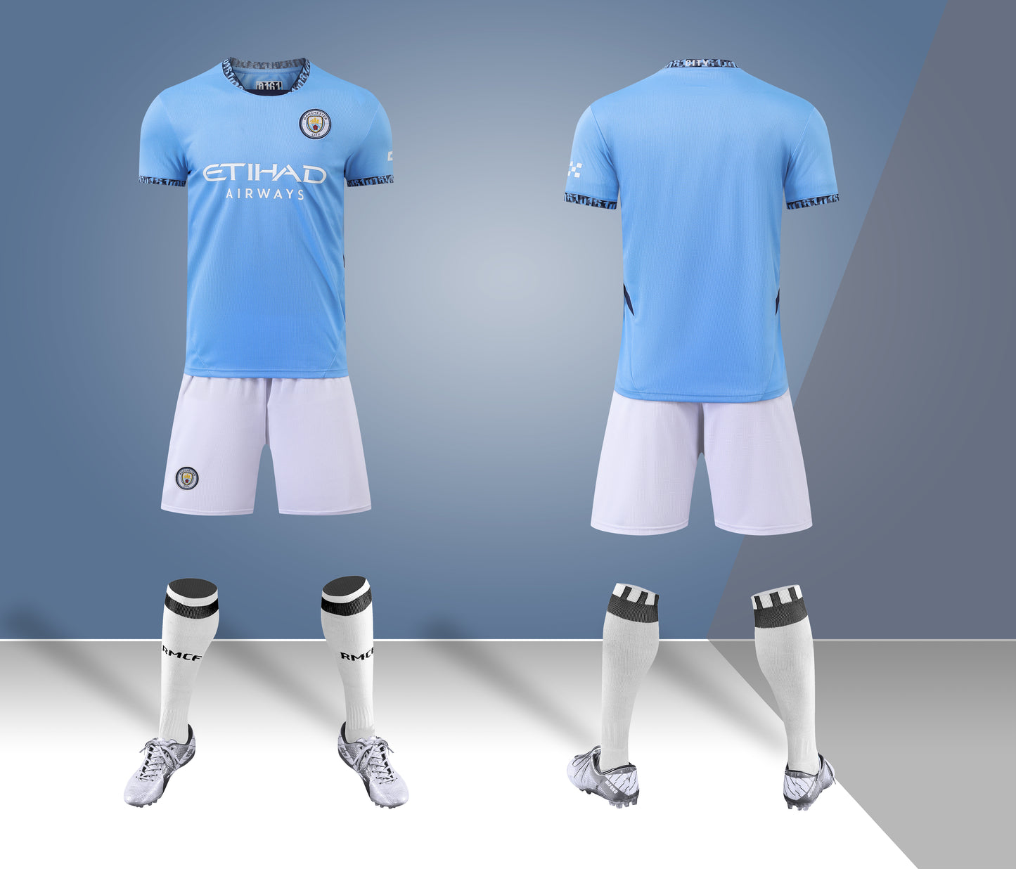 Child/Adult Manchester City Home Shirt - Sky Blue Legacy Edition